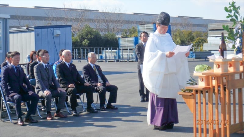 新日鐵住金構内営業所・機材センター（神事）